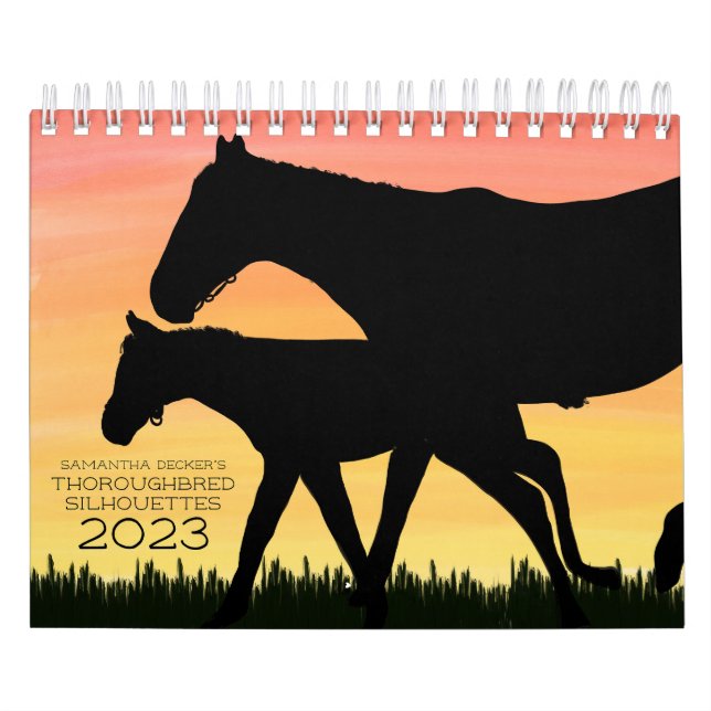 Durchsichtige Silhouetten 2023 Kalender (Titelbild)