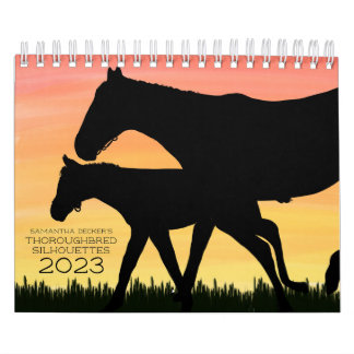 Durchsichtige Silhouetten 2023 Kalender