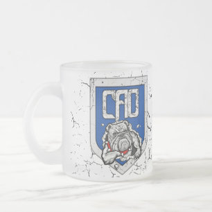 DURCHSICHTIGER MUG CAO MATTGLASTASSE