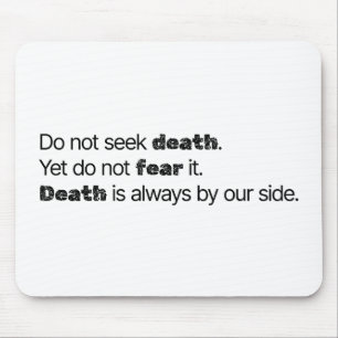 Durchsuchen Sie die Maus nicht nach dem Tod. Mousepad