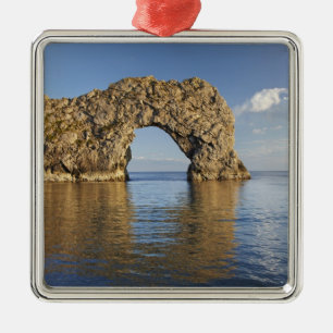 Durdle Door Arch, Jurassisches Küstenwelterbe 2 Ornament Aus Metall