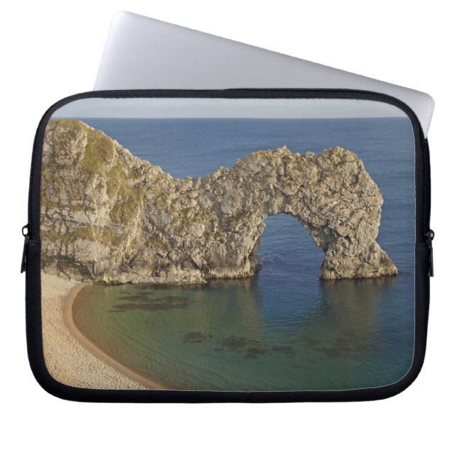 Durdle Door Arch, Jurassisches Küstenwelterbe 3 Laptopschutzhülle (Vorderseite)