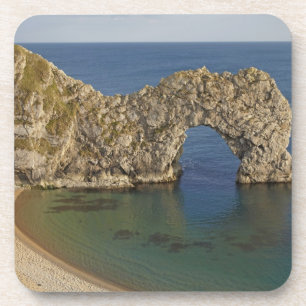 Durdle Door Bogen, Jurassic Coast Weltkulturerbe 3 Getränkeuntersetzer