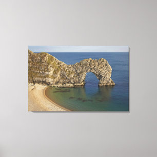 Durdle Door Bogen, Jurassic Coast Weltkulturerbe 3 Leinwanddruck