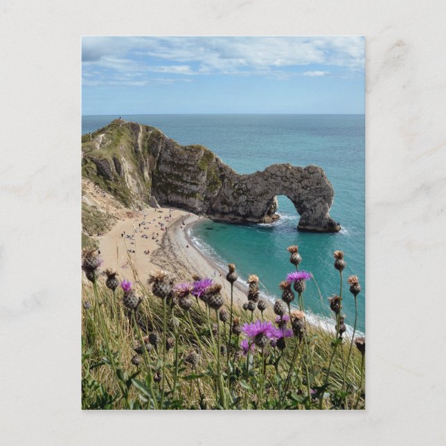 Durdle Door Dorset Postkarte (Vorderseite)