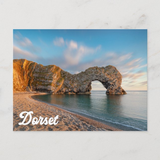 Durdle Door, Jurassic Coast, Dorset, England Postkarte (Vorderseite)