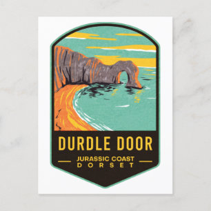 Durdle Door Jurassic Coast Dorset Postkarte