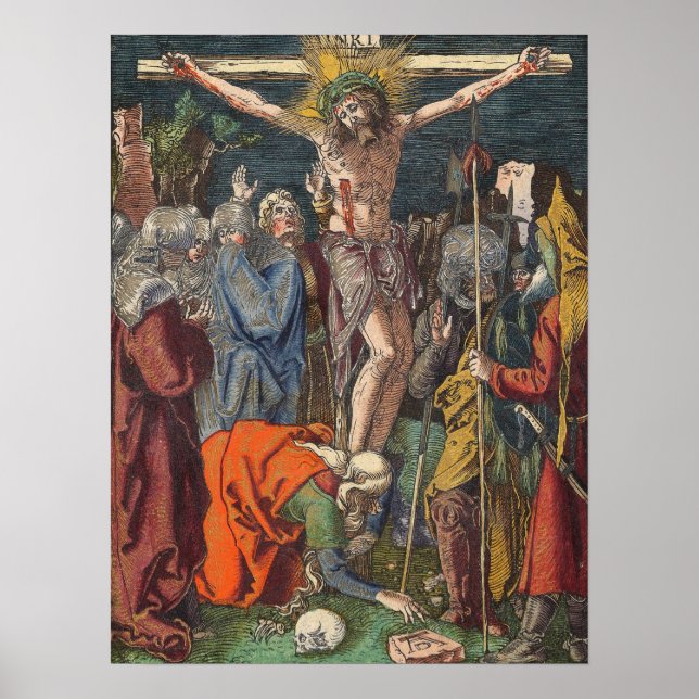 Dürer - Kreuzigung Poster (Vorne)