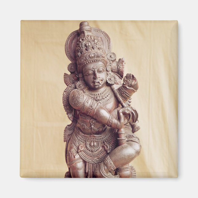 Durga aus Südindien Magnet (Vorne)