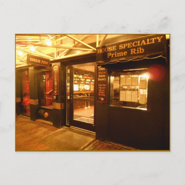 Durgin Park Boston Beanery Postkarte (Vorderseite)