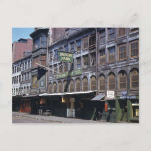 Durgin Park Restaurants, Boston Vintage Postkarte