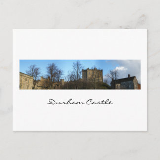 Durham Castle Panorama Postkarte