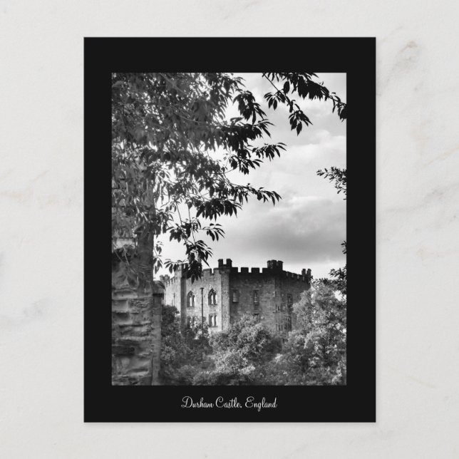 Durham Castle Postkarte (Vorderseite)