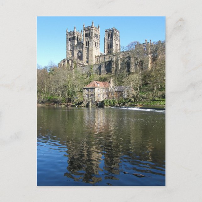 Durham Cathedral & Mill Postkarte (Vorderseite)