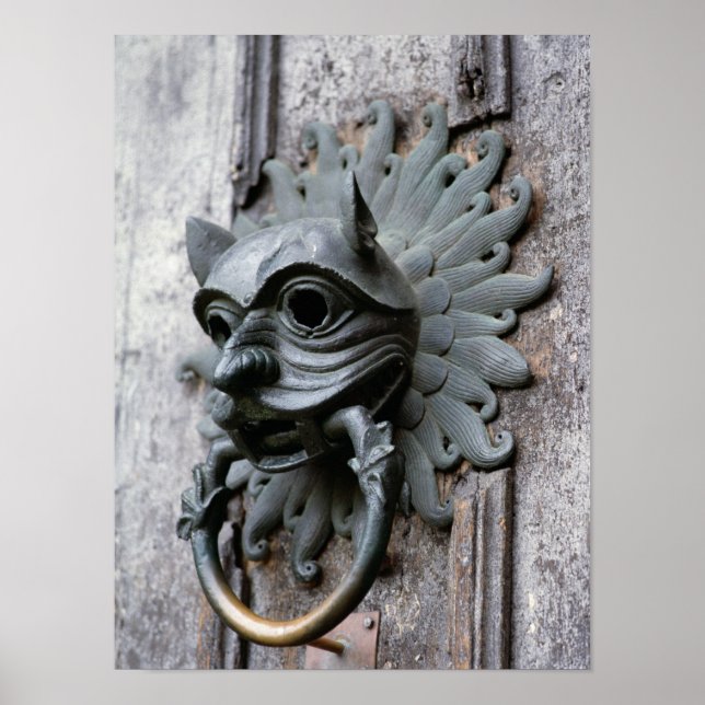 Durham Cathedral Sanctuary Knocker Poster (Vorne)
