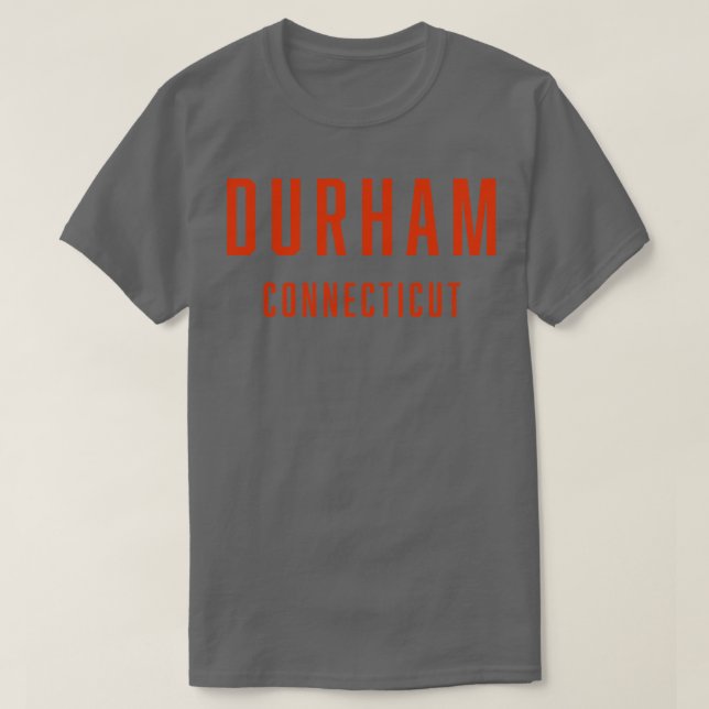 Durham Connecticut TShirt (Design vorne)