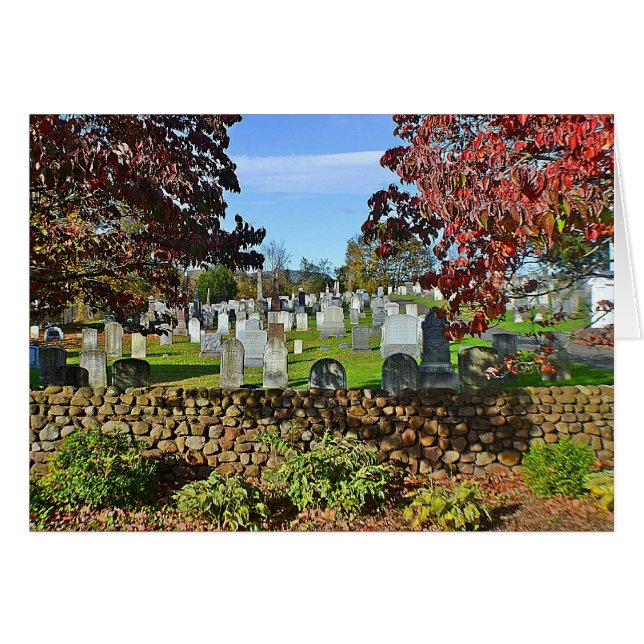 Durham Friedhof Notecard (Vorderseite (Horizontal))