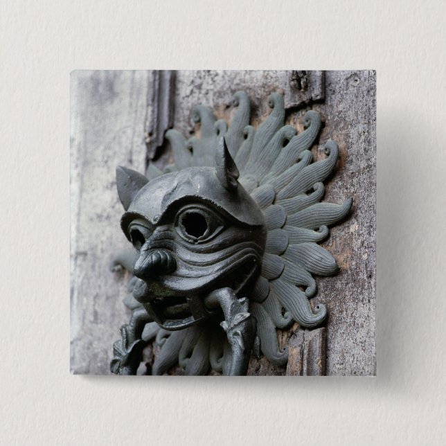 Durham-Kathedralen-Schongebiet-Klopfer Button (Vorderseite)