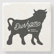 Durham NC Bull Stone Untersetzer