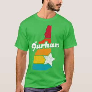 Durham New Hampshire Vintag Distressed Souvenir 2 T-Shirt