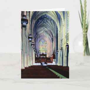 Durham-North Carolina-Kapelle Karte