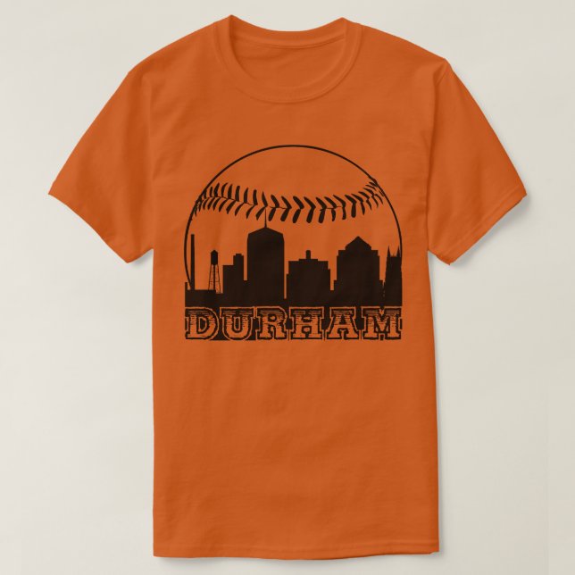 Durham North olina Baseball T-Shirt (Design vorne)