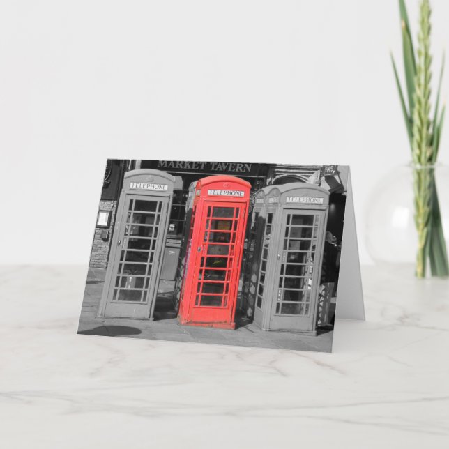 Durham Phonebox Karte (Vorderseite)