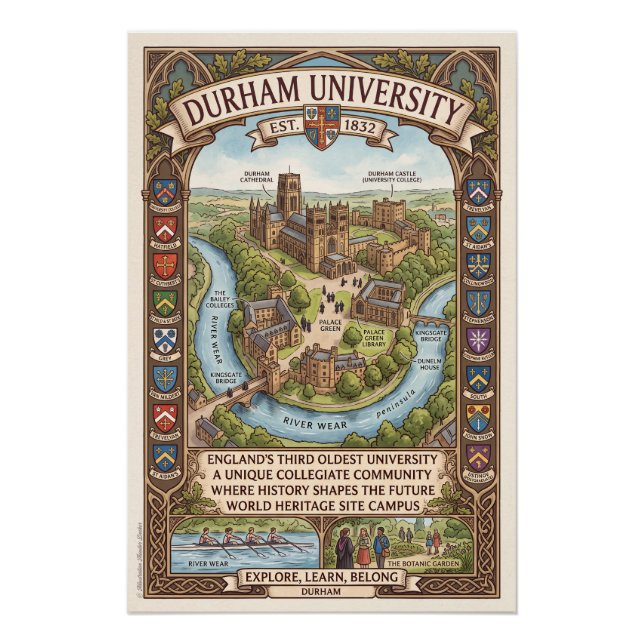Durham University  Poster (Vorderseite)