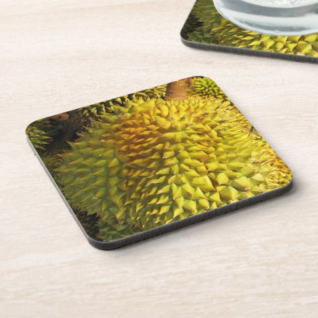 Durian Fruit Getränkeuntersetzer (Linke Seite)