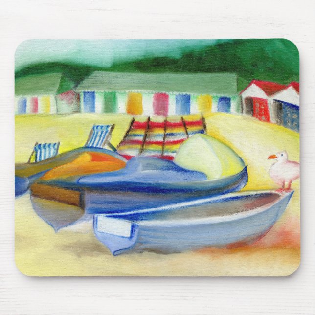 Durley Rippenstück-Seemöwe 2012 Mousepad (Vorne)
