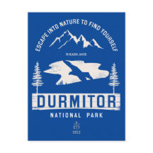 Durmitor Nationalpark Montenegro White Design