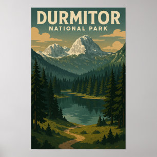 Durmitor-Nationalpark Poster