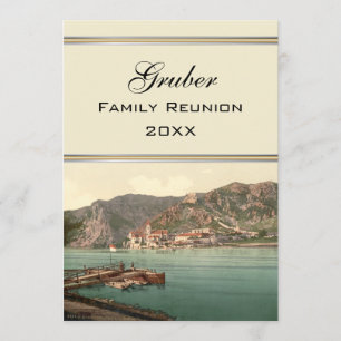 Dürnstein, Austria Family Wiedersehen Einladung