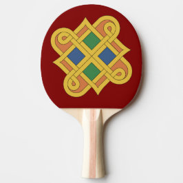 Durrow Knüpfarbeit 2016 Tischtennis Schläger