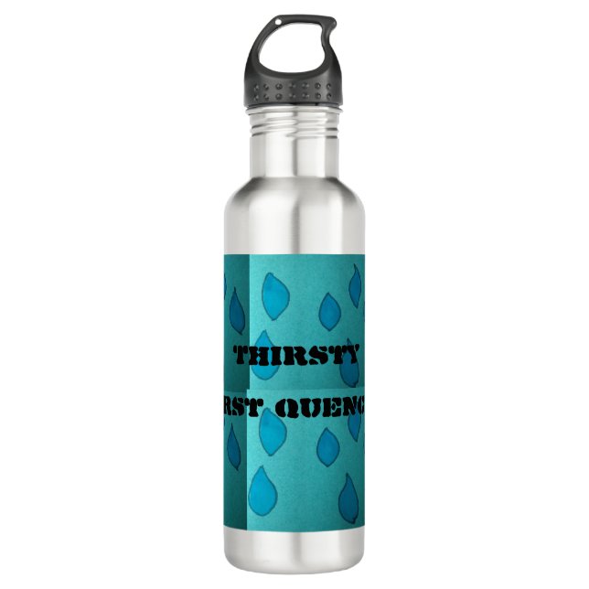 Durst (Durst Quencher) Wasserflasche Edelstahlflasche (Vorderseite)