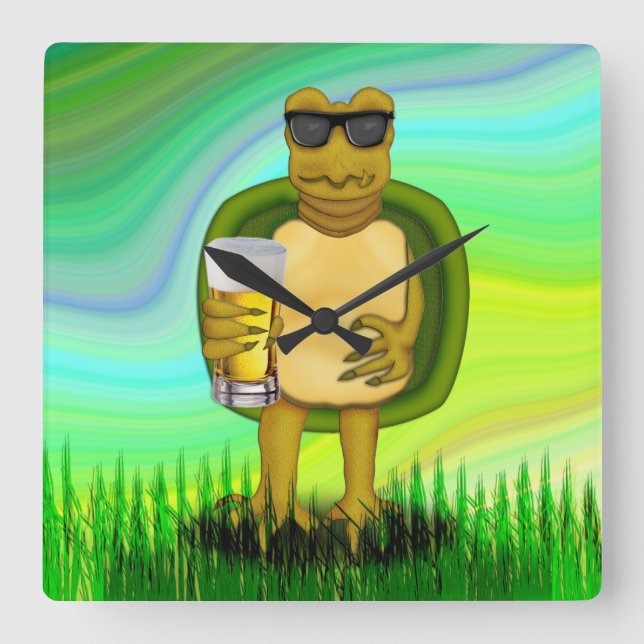 Durst Quadratische Wanduhr (Vorderseite)