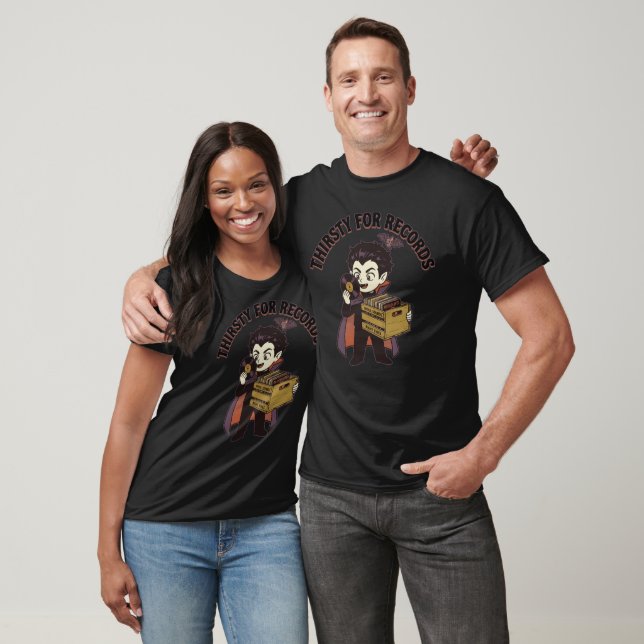 Dürstend nach Platten T-Shirt (Unisex)