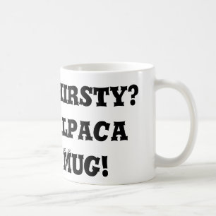Durstig? Alpaka-Tasse! Kaffeetasse