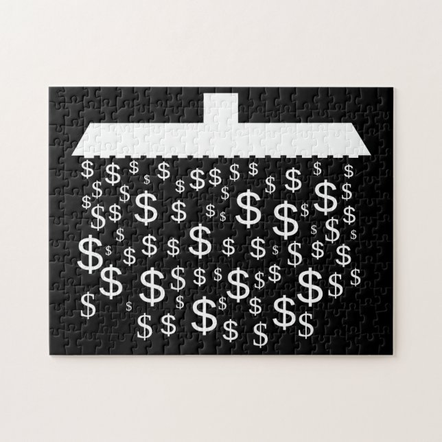 Dusche der Dollar-Zeichen ($) (Horizontal)