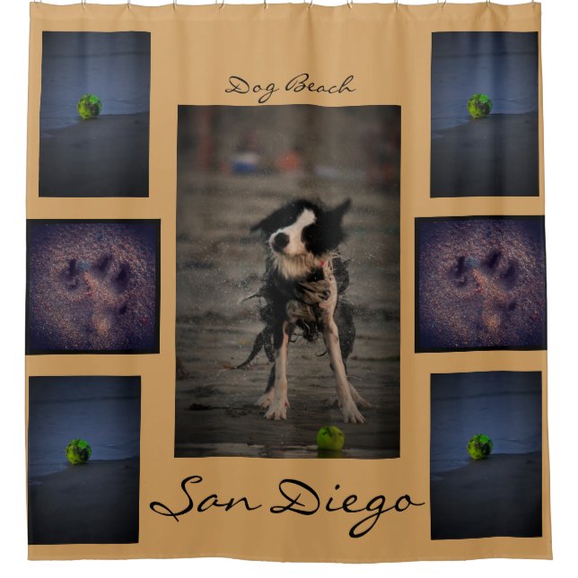 Dusche Duschvorhang (Vorderseite)