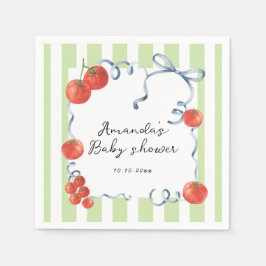 Dusche für Babybetten Serviette