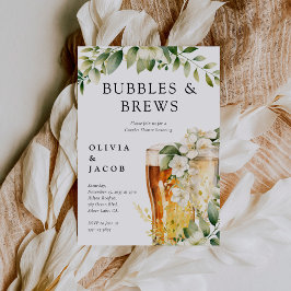 Dusche für Blasen und Brause Einladung