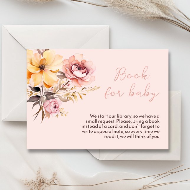 Dusche in Rosa, Dusche in Aquarell Begleitkarte (Blush pink and peach peonies watercolor girl baby shower invitation )