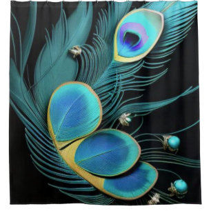 Dusche/Majestic Peacock/ Duschvorhang