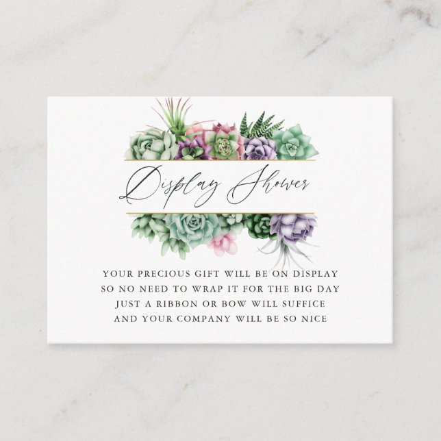 Dusche mit geometrischer Babydusche Begleitkarte (Vorderseite)