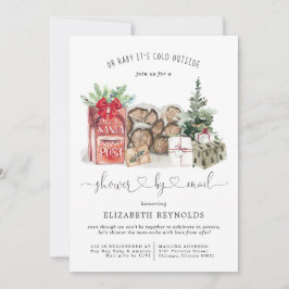 Dusche per Post | Weihnachtsdusche Einladung