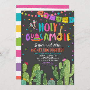 Dusche von Guacamole Fiesta Cactus Couples Einladung