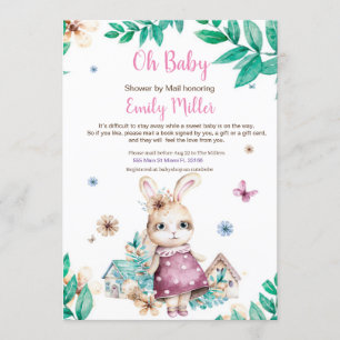 Dusche von Hunden, per Post Einladung