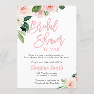 Dusche von Mail Bridal Shower Einladungen