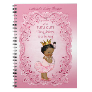 DuscheGuestbook Tutu-niedlicher ethnischer Notizblock